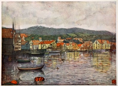 La ville de Molde, 1905 - Nico Jungman